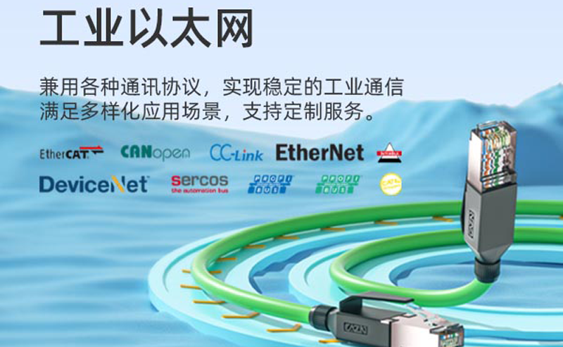 CAZN | EtherNet protocol bus connection solution