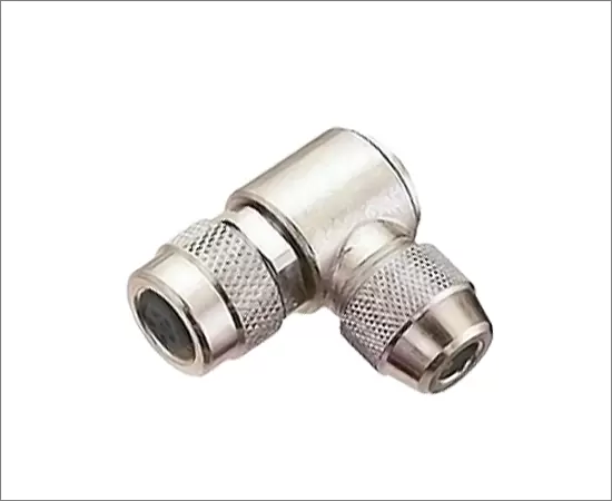 Metal Angled Plug