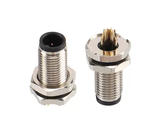 M5 Male Back Mount Socket ( Solder )