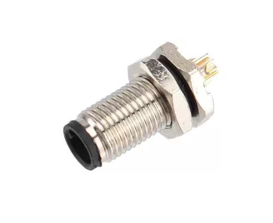 M5 Male Back Mount Socket ( Solder )