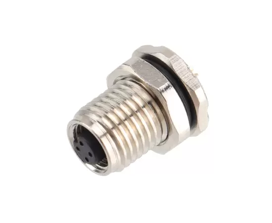 M5 Female Back Mount Socket ( Solder )