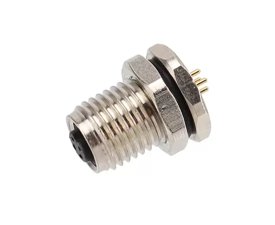 M5 Female Back Mount Socket ( PCB )