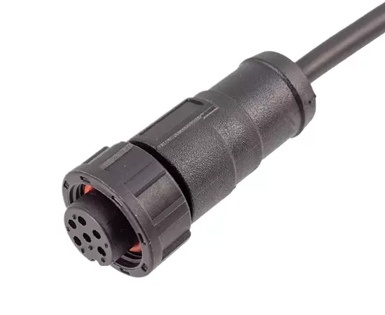 E10 Straight Female Overmolded Plug(Threaded)