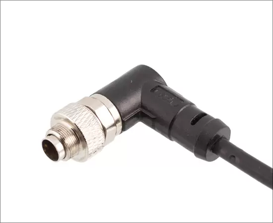 M9 Angled Male Overmolded Plug