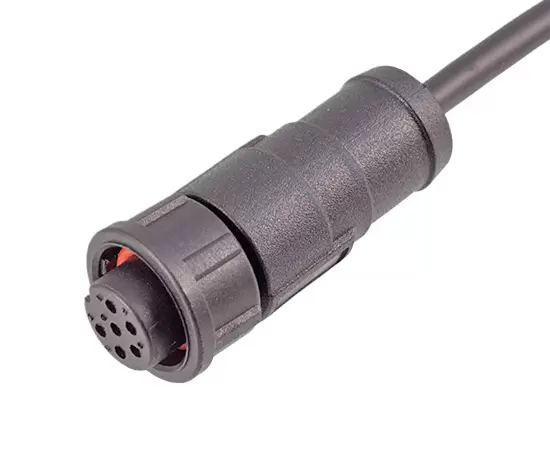 E10 Straight Female Overmolded Plug(Bayonet)