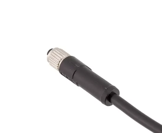 M5 Straight Female Overmolded Plug