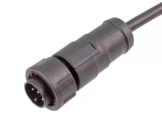 E10 Straight Male Overmolded Plug(Bayonet)