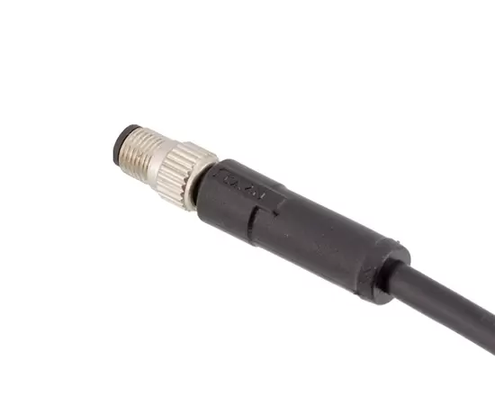 M5 Straight Male Overmolded Plug