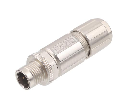 M12 Straight Male Metal Assembled Plug (Data type,Crimp)