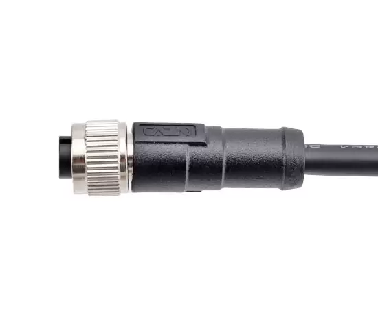 M12 Straight Female Overmolded Plug