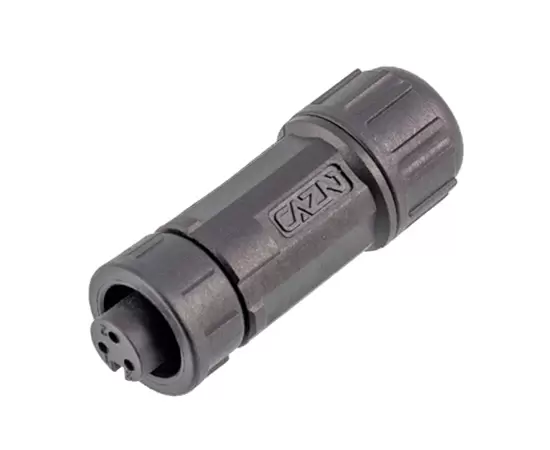 E7 Straight Female Field Installable Plug(Threaded)