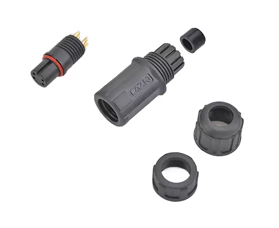 E7 Straight Female Field Installable Plug(Threaded)