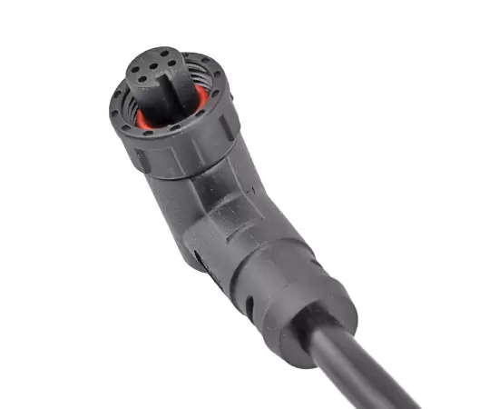 E7 Right Angle Female Overmolded Plug(Threaded)