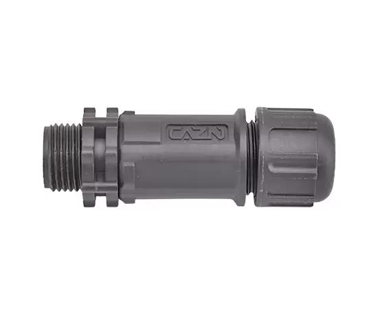 E7 Straight Male Field Installable Mating Plug(Threaded)