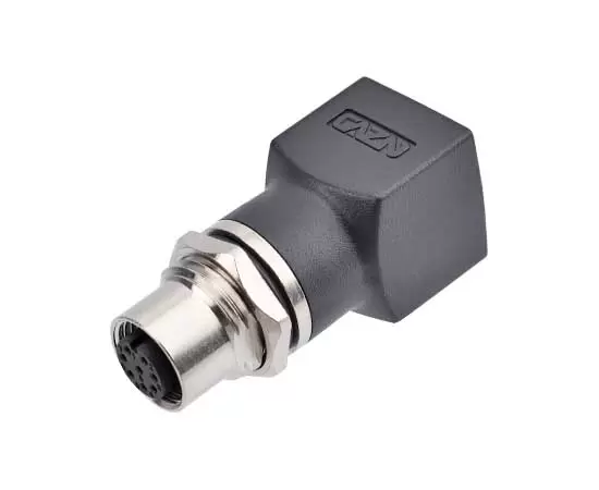 M12 Straight Female to RJ45 Adapter