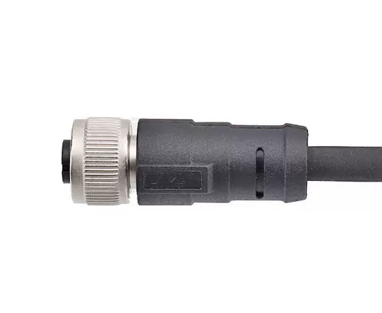 M12 Straight Female Overmolded Plug (Damping style)