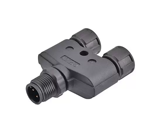 M12 Y-Type Adapter (PSS, Plastic type)