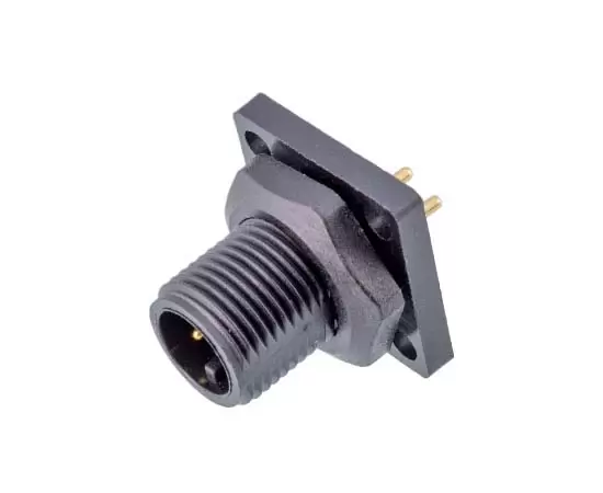 E7 Male Flange Type PCB Receptacle(Threaded)