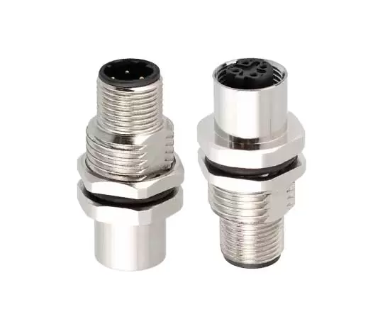 M12 I-Type Adapter (M12-M12, PS, Metal Style)