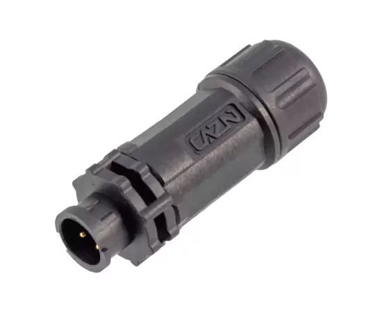 E7 Straight Male Field Installable mating Plug (Bayonet)