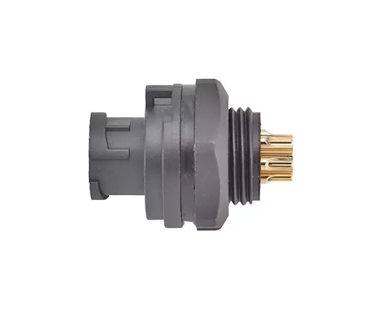 E7 Male Front Mount Solder Receptacle(Bayonet)