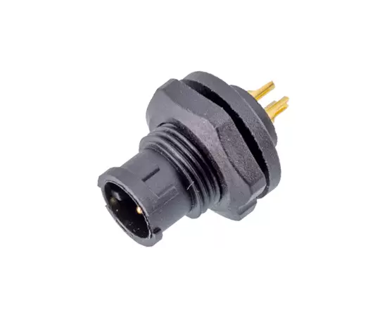 E7 Male Back Mount Solder Receptacle(Bayonet)