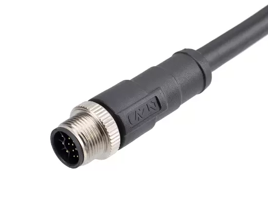 M14 Straight Male Overmolded Plug