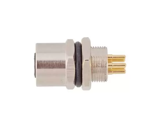 M8 Female Front Mount Socket(PCB, Screw M8*0.5)