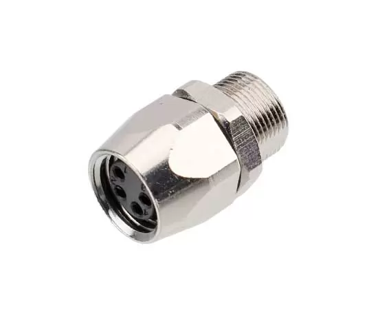M8 Female Front Mount Socket(Solder, Screw M8*0.5, bullet type)