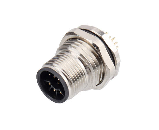 M14 Male Back Mount Socket (PCB)