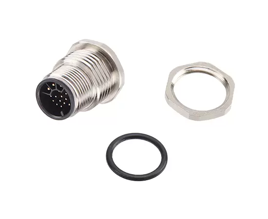 M14 Male Back Mount Socket (PCB)