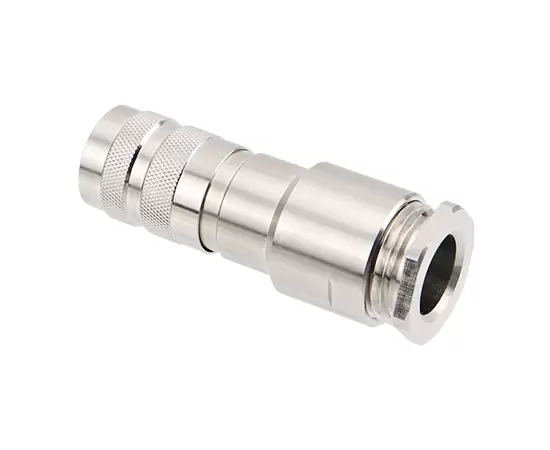 M16 Straight Female Metal Assembled Plug (Solder)