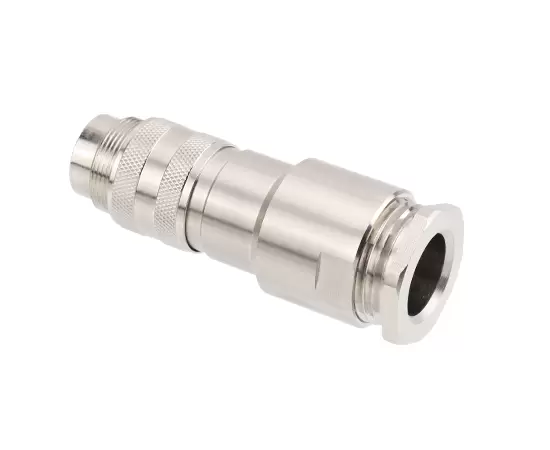M16 Straight Male Metal Assembled Plug (Solder)