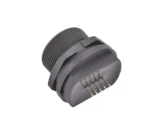 USB Female Back Mount PCB Receptacle(Threaded)