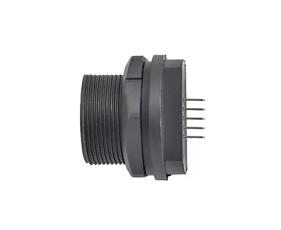 USB Female Back Mount PCB Receptacle(Threaded)