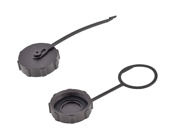 E13 Dust Cover Round Hole Latch Adapts to USB (Threaded)