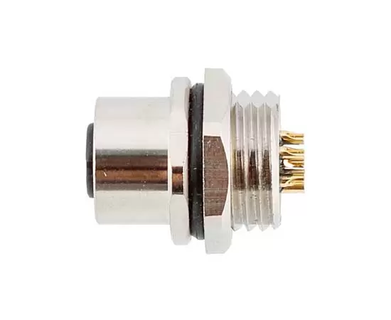 M12 Female Front Mount Socket Solder Screw M16*1.5/PG9