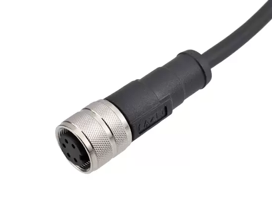 M16 Straight Female Overmolded Plug