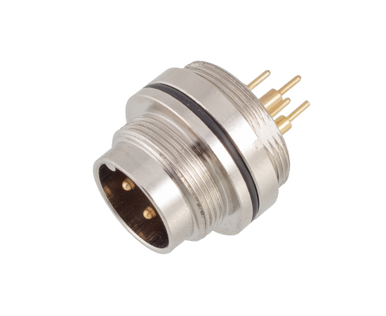 M16 Male Front Mount Socket (PCB, Screw M18*0.75)