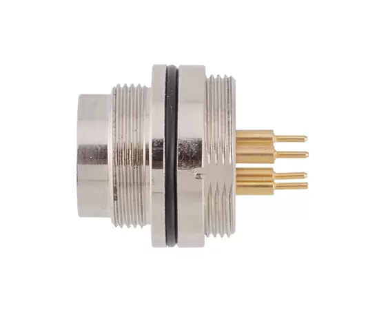 M16 Male Front Mount Socket (PCB, Screw M18*0.75)