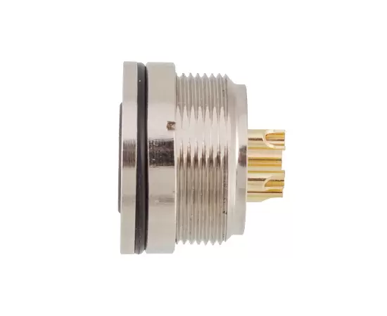 M16 Female Front Mount Socket (Solder, Screw M18*0.75)