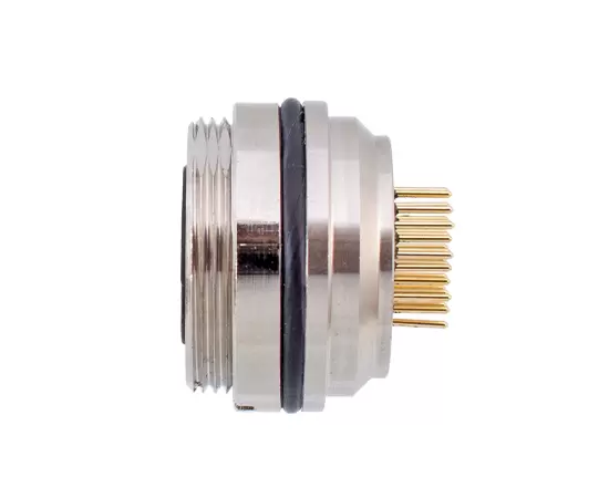 M16 Female Back Mount Socket (PCB, Screw M18*0.75)