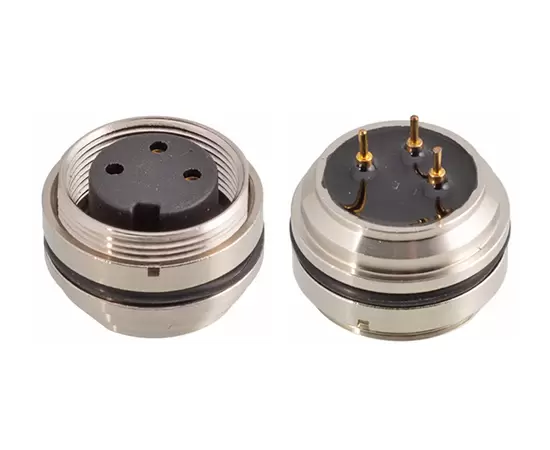 M16 Female Back Mount Socket (PCB, Screw M18*0.75)