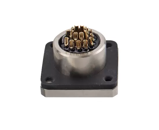 M16 Female Square Socket (Solder type, Mount Hole 20*20)