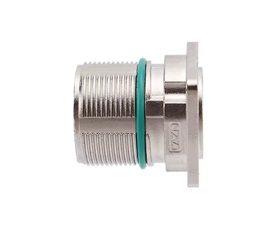 M623 Signal Straight Male Socket (Crimp, Mount hole 19.8x19.8)