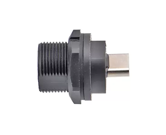 TYPE-C Female to Female Back Mount Receptacle(Threaded)