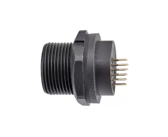 TYPE-C Female Back Mount PCB Receptacle(Threaded)