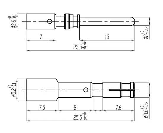 M923·Power Riveting pressure pin φ2