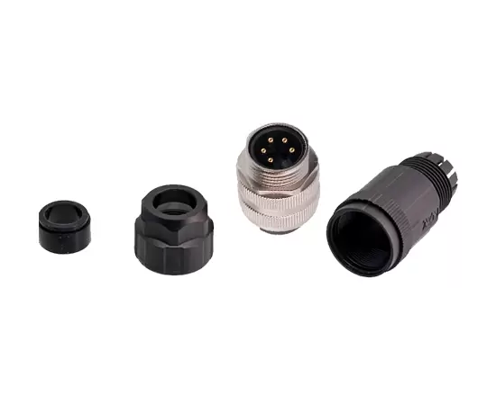 7/8 Straight Male Plastic Assembled Plug ( Screw )