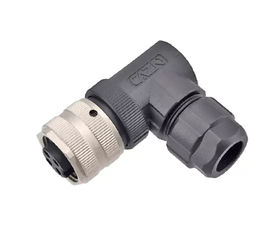 7/8 Angled Female Plastic Assembled Plug ( Screw )